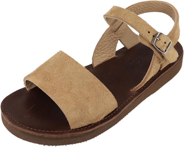 サイズ：24.0cm オーガニックハンドルーム レディース ジアン GIEN ストラップサンダル サンダル シューズ カーキ 送料無料 Organic handloom OH015491