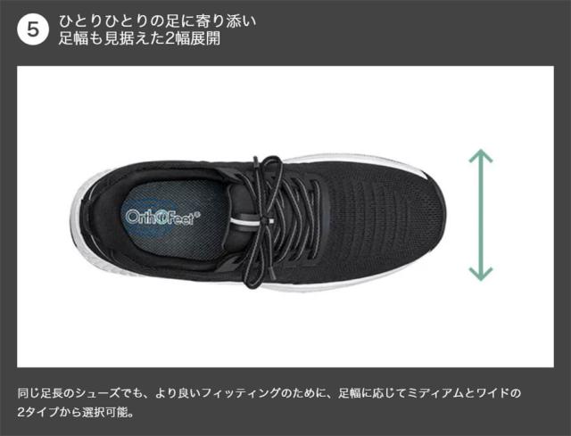 ミディアム幅 2E相当 オーソフィート レディース ヴィーナス VENUS テキスタイル サンダル ハンズフリーシューズ ブラック 黒 グレー ベージュ 灰色 送料無料 orthofeet OF64401M OF64402M OF64404M_5