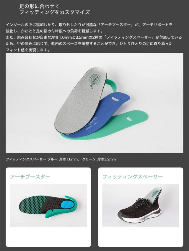 ミディアム幅 2E相当 オーソフィート メンズ ヴェルノ VERNO