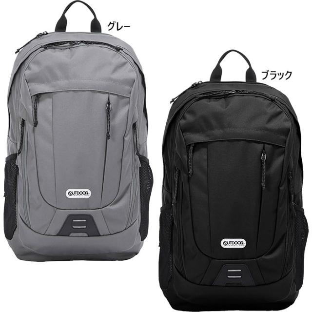 23L アウトドアプロダクツ メンズ レディース OD ギアデイパック リュックサック バックパック バッグ 鞄 ブラック 黒 グレー 灰色 送料無料 OUTDOOR PRODUCTS 6260810 6260812