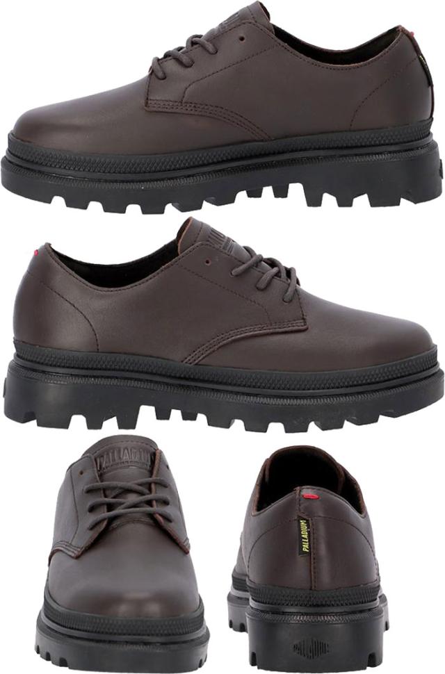 パラディウム メンズ レディース パラトルーパー レザー ウォーター PALLATROOPER OX LTH WP+ スニーカー カジュアル シューズ ローカット 本革 レザー ブラウン 茶色 送料無料 PALLADIUM 78726_5