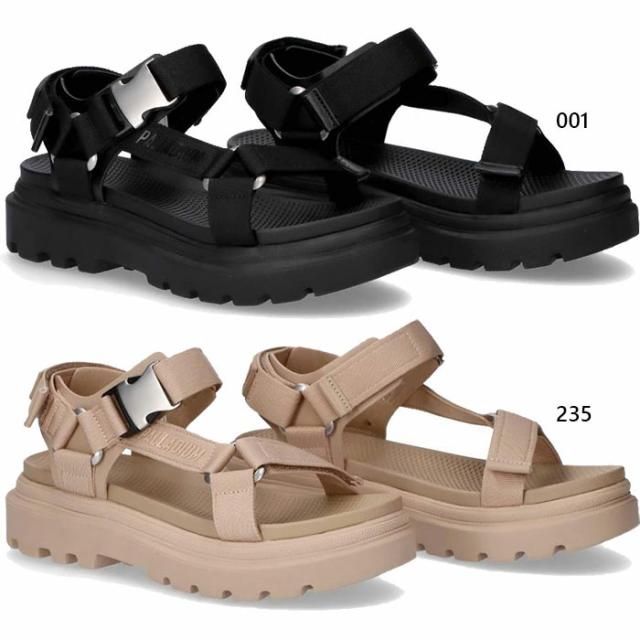 パラディウム レディース パラクルーズ ストラップ PALLACRUISE STRAP サンダル シューズ ブラック 黒 ベージュ 送料無料 PALLADIUM 97465の通販は 16,500円