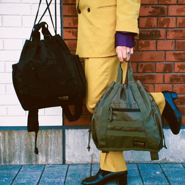 12.7L パラディウム メンズ レディース トートバッグ TOTEBAG NYL バッグ 鞄 カジュアル リュック バックパック ブラック 黒 カーキ 送料無料 PALLADIUM BG228