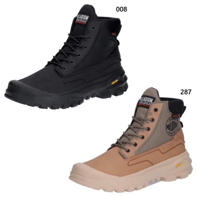 パラディウム メンズ レディース パラライダー PALLARIDER SC WP+ スニーカー シューズ 紐靴 カジュアル ハイカット ブラック 黒 ブラウン 茶色 送料無料 PALLADIUM 09541