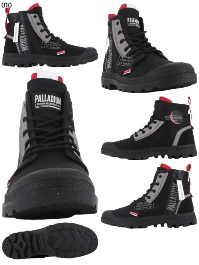 パラディウム メンズ レディース パンパ ハイ デア ジップ PAMPA HI DARE ZIP スニーカー シューズ 紐靴 カジュアル ハイカット ホワイト 白 ブラック 黒 カーキ 送料無料 PALLADIUM 79515_1