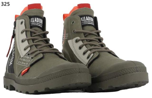 パラディウム メンズ レディース パンパ ハイ デア ジップ PAMPA HI DARE ZIP スニーカー シューズ 紐靴 カジュアル ハイカット ホワイト 白 ブラック 黒 カーキ 送料無料 PALLADIUM 79515_8