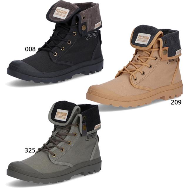 パラディウム メンズ レディース バギーミシガン BAGGY MICHIGAN スニーカー シューズ 紐靴 カジュアル ブラック 黒 カーキ 送料無料 PALLADIUM 79497