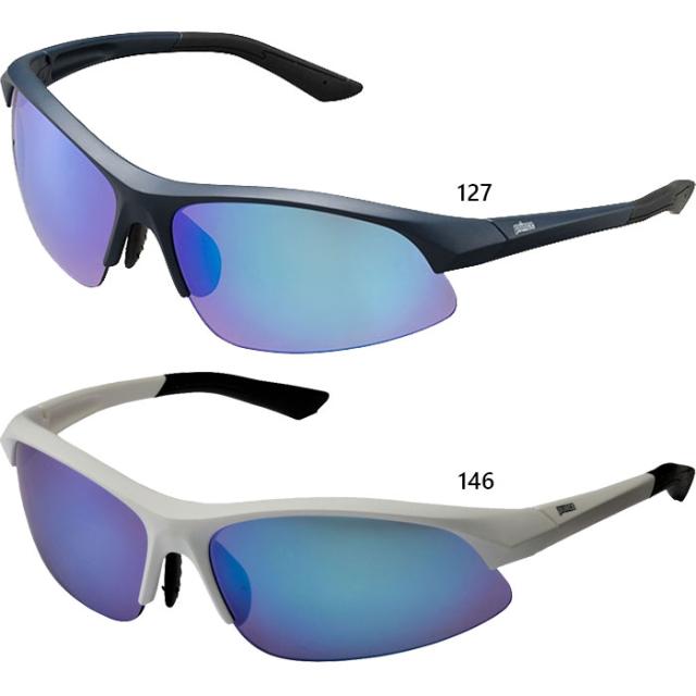 プリンス メンズ レディース プレミアハイコントラストミラー偏光サングラス テニス用品 UVカット 偏光レンズ ホワイト 白 ネイビー 送料無料 prince PSU731