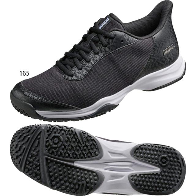 3E幅 プリンス メンズ クレー グラスサンド用 テニスシューズ クレーコート ローカット ブラック 黒 送料無料 prince DPS404の通販は 7,155円