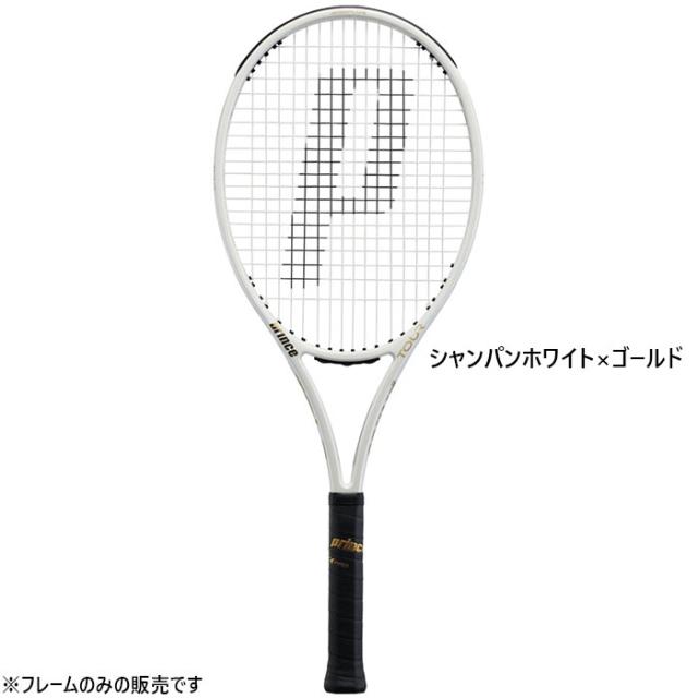 プリンス メンズ レディース ツアー オースリー 100 TOUR O3 100 290g 硬式ラケット テニスラケット フレームのみ ホワイト 白 送料無料 prince 7TJ172の通販は