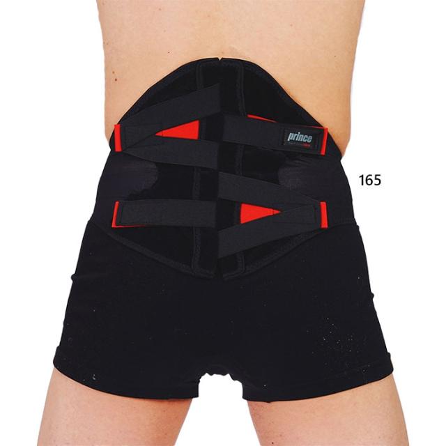 プリンス メンズ レディース ハイパフォーマンス プレミアムバックインパクト ZERO サポーター 腰用 テニス バドミントン ブラック 黒 送料無料 prince SU708の通販は 6,486円