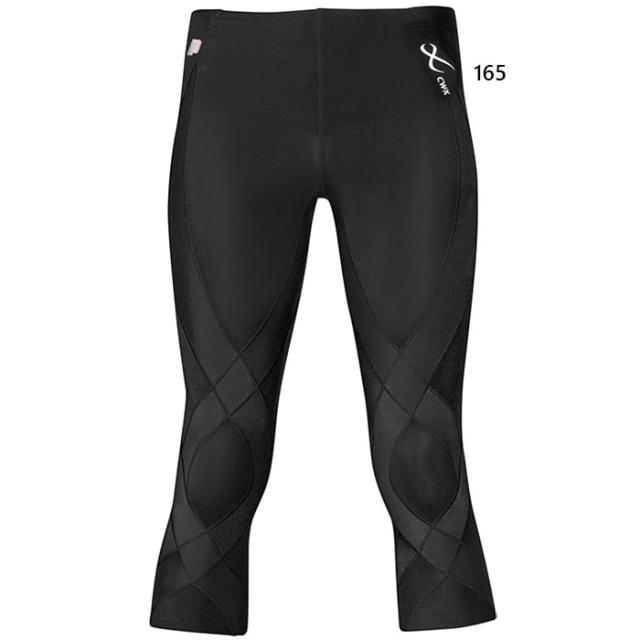 プリンス レディース CW-X ジェネレーターモデル セミロング テニス バドミントンウェア ボトムス サポートタイツ セミロングタイツ 吸汗速乾 ブラック 黒 送料無料 prince HZY346