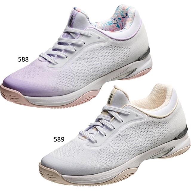 プリンス レディース ビーナスマッシュ AC VENUSMASH テニスシューズ オールコート用 日本ソフトテニス連盟公認 ホワイト 白 送料無料 prince DPSVA1