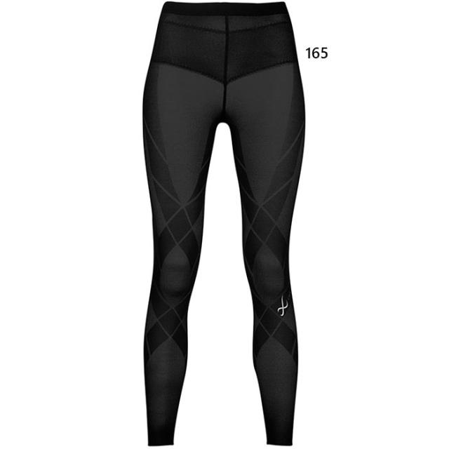 プリンス レディース CW-X ジェネレータークールタイプモデル テニス バドミントンウェア ボトムス サポートタイツ ロングタイツ 吸汗速乾 ブラック 黒 送料無料 prince HZY279