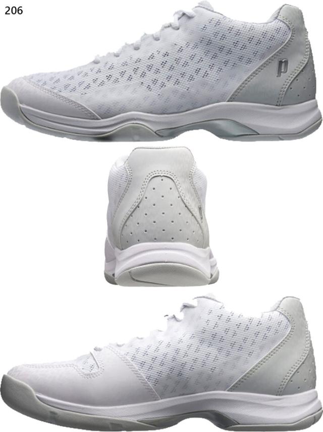 サイズ：26.0cm プリンス メンズ レディース ワイド ライトアドバンス WIDE LITE ADVANCE HC テニスシューズ ハード カーペット用 ホワイト 白 送料無料 prince DPS422