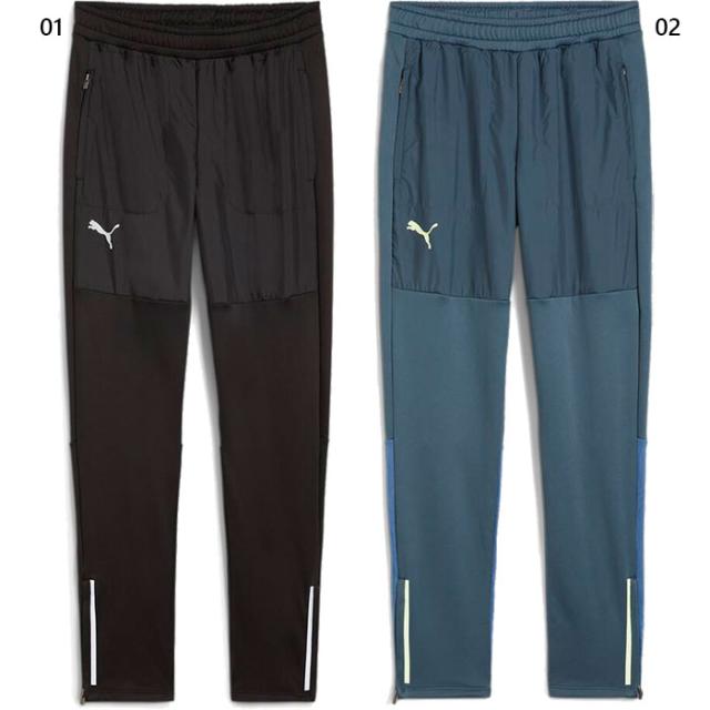 プーマ ジュニア キッズ INDIVIDUALWINTERIZED トレーニング パンツ サッカーウェア フットサルウェア ボトムス ロングパンツ ブラック 黒 グレー 灰色 送料無料 PUMA 659827の通販は 5,750円