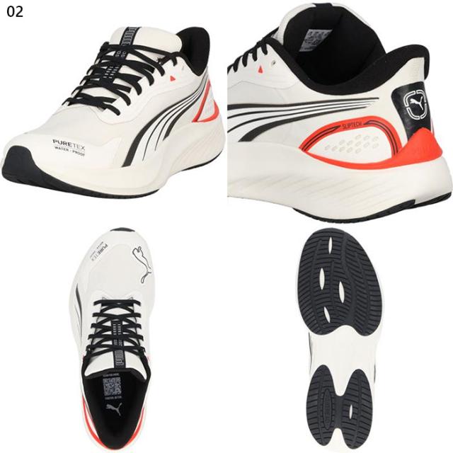 プーマ メンズ パウンス ライト イーズイン LITE PTX EASE IN スニーカー シューズ 紐靴 カジュアル ローカット ウォーキング ハンズフリーシューズ ホワイト 白 ブラック 黒 送料無料 PUMA 312672 プーマ メンズ パウンス ライト イーズイン LITE PTX EASE IN