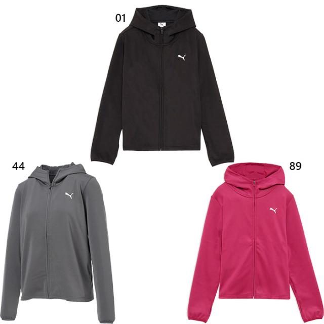 プーマ レディース TAD ニットJKT フィットネス トレーニングウェア トップス 上着 アウター 長袖 ブラック 黒 送料無料 PUMA 528008