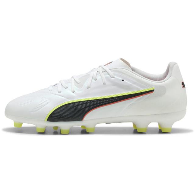 プーマ メンズ キング 20 プロ HG/AG サッカーシューズ 固定スパイク 土 人工芝 ホワイト 白 送料無料 PUMA 108462_1