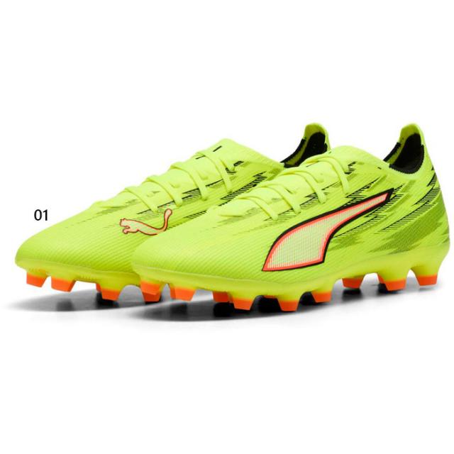 プーマ メンズ ウルトラ 6 マッチ HG/AG サッカーシューズ 固定スパイク ブラック 黒 送料無料 PUMA 109001