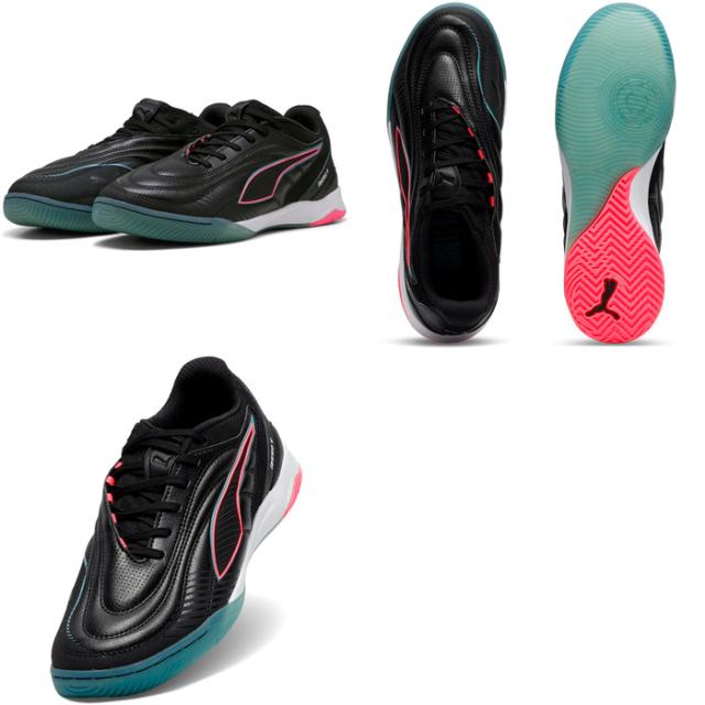 プーマ メンズ イベロ V フットサルシューズ ？？？？？？？インドア 室内用 ホワイト 白 ブラック 黒 送料無料 PUMA 108455