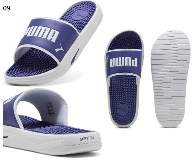 プーマ メンズ ソフトライド SOFTRIDE スライド マッサージ サンダル