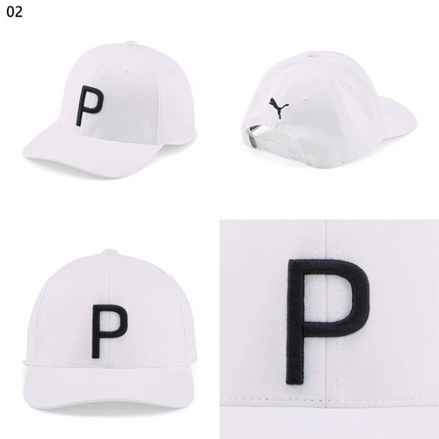 プーマゴルフ メンズ レディース ゴルフ P キャップ ゴルフ用品 帽子