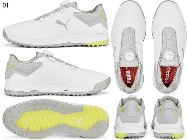新品【PUMA】プーマゴルフ プロアダプトアルファキャットスパイクレス シューズ プーマゴルフ メンズ プロアダプト アルファキャット 2.0