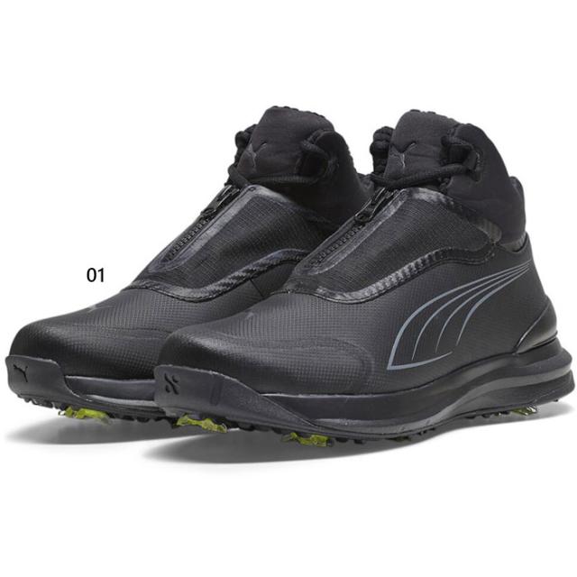 プーマゴルフ メンズ ドライ ブーツ スパイク シューズ ゴルフシューズ ソフトスパイク ローカット 全天候 ブラック 黒 送料無料 Puma Golf 379227の通販は 12,672円