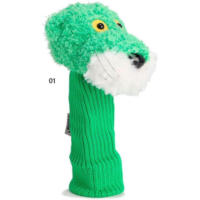 プーマゴルフ メンズ レディース スーパープーマ UT ヘッドカバー ゴルフ用品 ユーティリティ用 グリーン 緑 送料無料 Puma Golf 091958