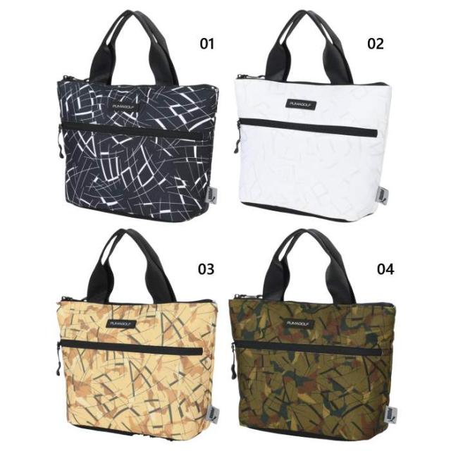 6L プーマゴルフ メンズ レディース LEOCAMO AOP ホレイ ラウンドバッグﾞ ゴルフ用品 保冷 ブラック 黒 カーキ 送料無料 Puma Golf 092501