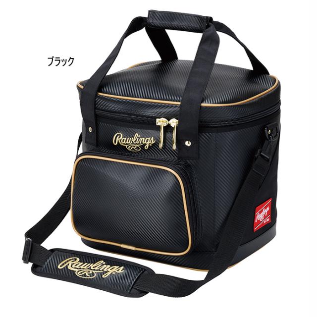 ローリングス メンズ レディース ボールバッグ 野球用品 ボールケース 硬式 軟式 部活 草野球 ブラック 黒 送料無料 Rawlings EBB14S02