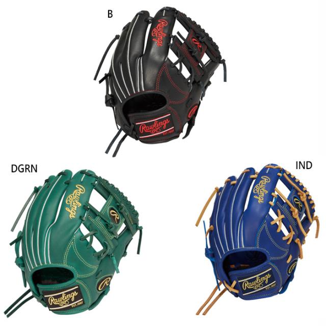 ローリングス メンズ レディース ハイパーテック HYPER TECH R9 SERIES オールラウンド用 サイズL 野球 軟式グラブ グローブ ブラック 黒 ブルー 青 グリーン 緑 送料無料 Rawlings GJ5R9N6L