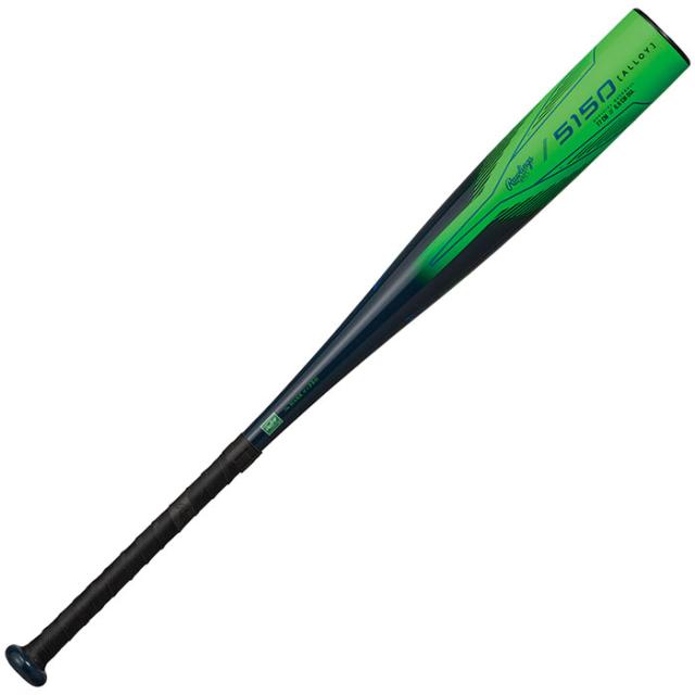 ローリングス ジュニア キッズ ジュニア 軟式用 5150 金属製 野球 軟式バット レッド 赤 グリーン 緑 送料無料 Rawlings BJ5F5150