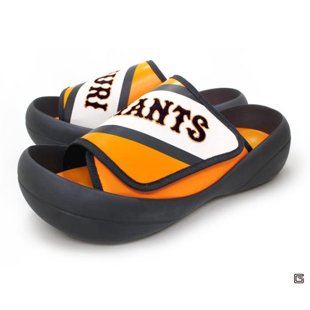 リゲッタ メンズ リゲッタカヌー 読売ジャイアンツ コラボ ビッグフット カバーサンダル ベルクロ オレンジ 送料無料 RegetA BCBF5006YGの通販は 6,980円