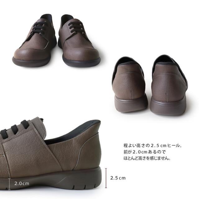 リゲッタ メンズ スットオン ハンズフリーシューズ 軽量モカシン コンフォートシューズ カジュアル ビジネス ブラック 黒 ブラウン 茶色 送料無料 RegetA R403M_6