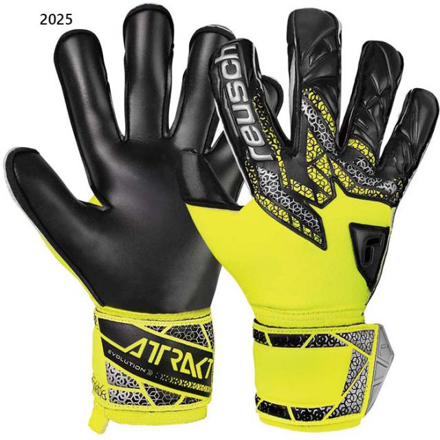 ロイシュ メンズ レディース アトラクトゴールドエボリューション サッカー ゴールキーパーグローブ GK手袋 イエロー 黄色 送料無料 reusch 5570164
