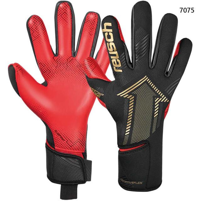 ロイシュ メンズ レディース ファストグリップゴールドX グループリント サッカー ゴールキーパーグローブ GK手袋 ブラック 黒 送料無料 reusch 5570915