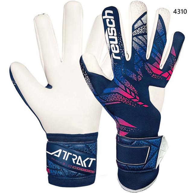 ロイシュ メンズ レディース アトラクト リグリップ サッカー ゴールキーパーグローブ GK手袋 ブルー 青 送料無料 reusch 5560545