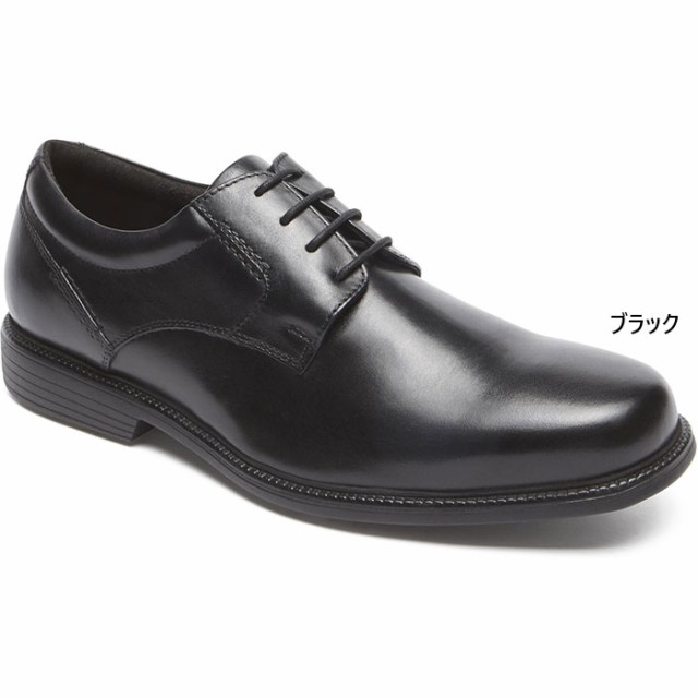 ロックポート メンズ チャールズロード プレーン トゥ Charlesroad Plaintoe ビジネスシューズ レザー ブラック 黒 送料無料 ROCKPORT V8