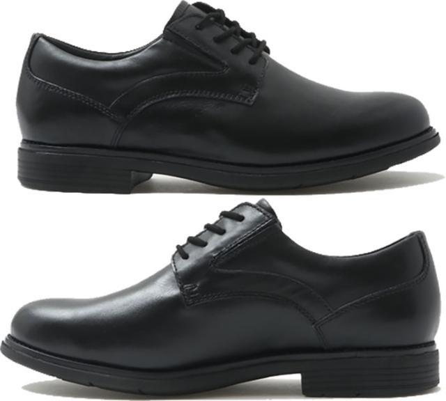 ワイド幅 ロックポート メンズ クラシックドレス ウォータープルーフ プレーン トゥ CLASSIC DRESS WP PLAIN TOE ビジネスシューズ 革靴 防水 本革 ブラック 黒 送料無料 ROCKPORT RPL-ML0033W_2