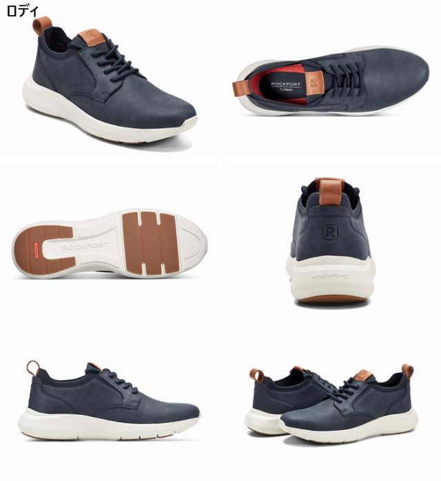 ワイド幅 ロックポート メンズ ジョンストン JONSTON スニーカー シューズ 紐靴 ローカット カジュアル ブラック 黒 送料無料 ROCKPORT RMF-C25F04W RMF-C25F06W