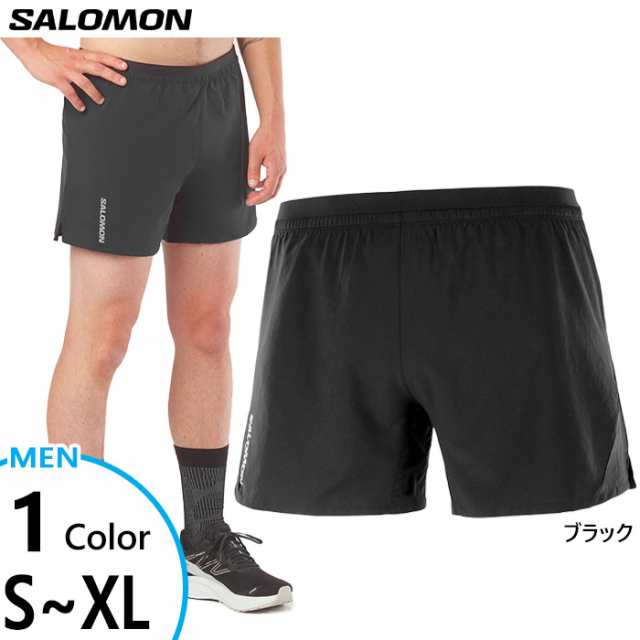 サロモン メンズ クロス ショーツ CROSS 5 SHORTS M ジョギング 