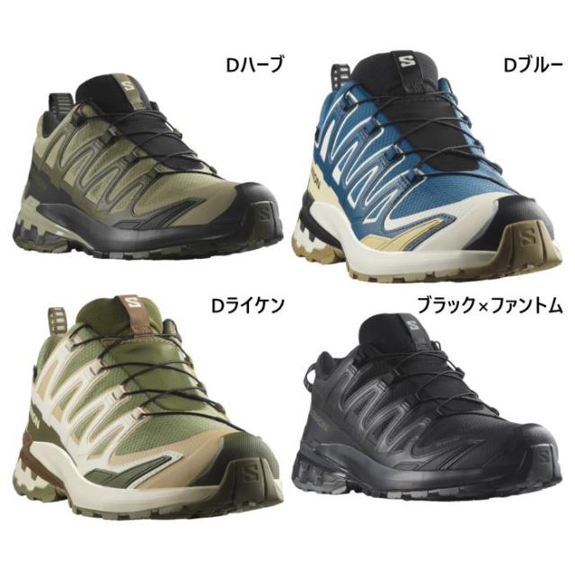 サロモン メンズ エックスエー プロ スリーディー ゴアテックス XA PRO 3D V9 GTX 登山靴 山登り トレイルランニングシューズ トレラン 防水 ブラック 黒 ブルー 青 送料無料 Salomon