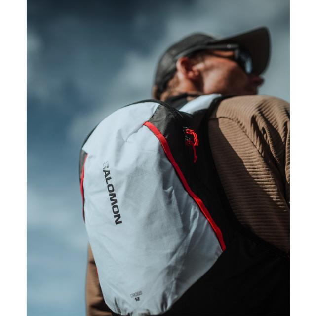 12リットル サロモン メンズ レディース クロス CROSS リュックサック デイパック バックパック バッグ 鞄 登山 ハイキング ランニング ホワイト 白 ブラック 黒 ブルー 青 グリーン 緑 送料無料 Salomon_15
