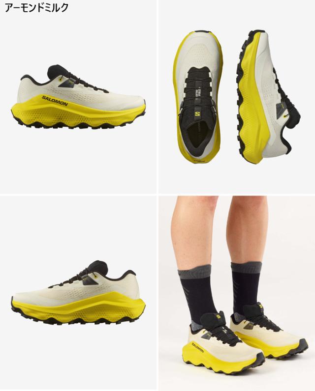サロモン メンズ ウルトラグライド ULTRA GLIDE 3 登山靴 山登り トレイルランニンングシューズ トレラン 厚底 軽量 ブラック 黒 送料無料 Salomon L47742200_3