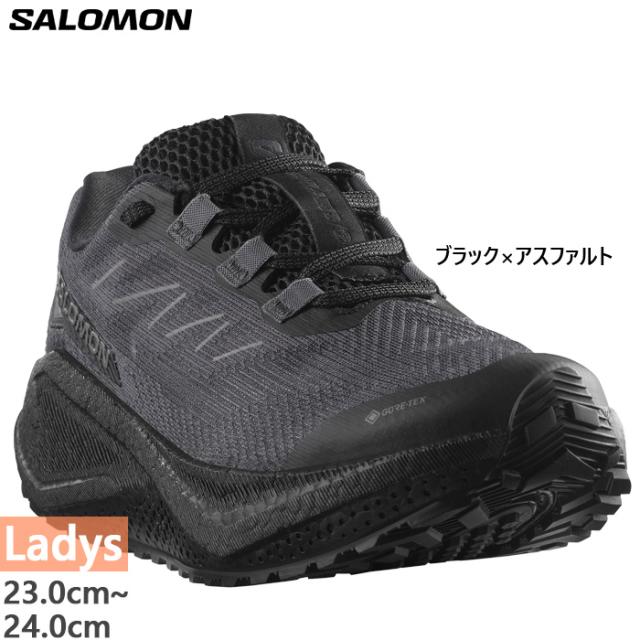 【12月下旬入荷予約商品】 サロモン レディース エアロ ブレイズ3 ゴアテックス AERO BLAZE 3 GRVL GORE-TEX ランニングシューズ ジョギング マラソン ブラック 黒 送料無料 Salomon L47976700