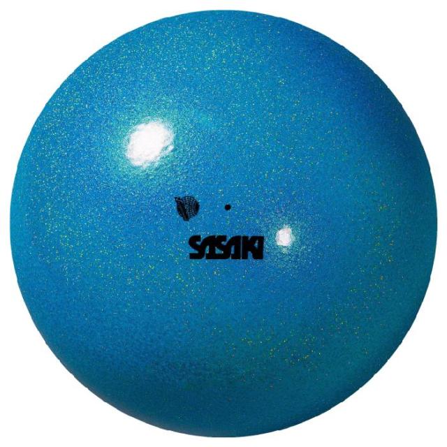 18.5cm ササキ レディース ミーティアボール M-207BRM-F 体操用品 新体操 手具 スポーツ用具 ブルー レッド 青 赤 グリーン パープル ゴールド 緑 紫 送料無料 SASAKI M207BRMF