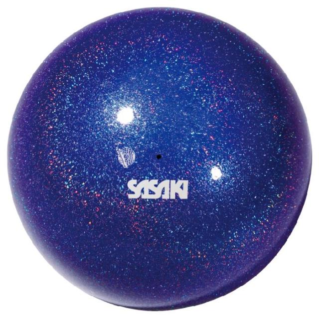 18.5cm ササキ レディース ミーティアボール M-207BRM-F 体操用品 新体操 手具 スポーツ用具 ブルー レッド 青 赤 グリーン パープル ゴールド 緑 紫 送料無料 SASAKI M207BRMF