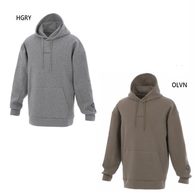 スフィーダ メンズ レディース ウィンターウォーム WINTER WARM T/C スウェットフーディ パーカー トップス カジュアルウェア 長袖 プルオーバー グレー 灰色 送料無料 Sfida SA-24512